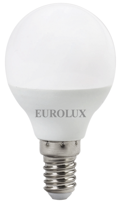 Лампа светодиодная EUROLUX LL-E-G45-7W-230-4K-E14 - фото 16100091