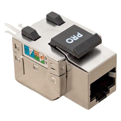 Модуль розеточный Keystone RJ45 кат.5E FTP экранир. 110 IDC 90град. TERACOM PRO EKF TRP-KSTN-SOCK-90D-5EFTP 1566817 - фото 16606960