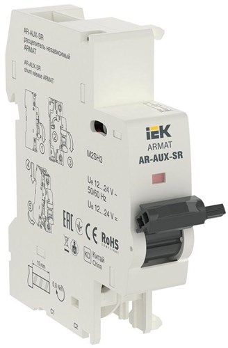 Расцепитель независимый AR-AUX-SR 12…24В ARMAT IEK AR-AUX-SR-12-24 1601756 - фото 16607054