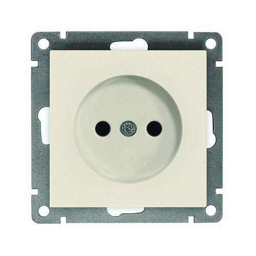 Розетка 1-м СП Афина 16А IP20 без заземл. механизм сл. кость (ivory) Universal A0022-I 1734376 - фото 16607671