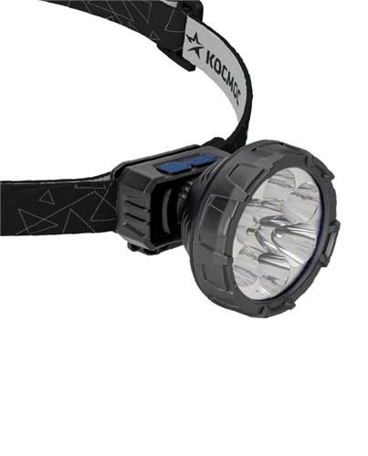 Фонарь аккумуляторный налобный 2Вт SMD LED Li-ion 14500 500мА.ч корпус ABS-пластик USB-шнур регулируемый эласт. ремешок КОСМОС KOC513Lit 1774763 - фото 16607864