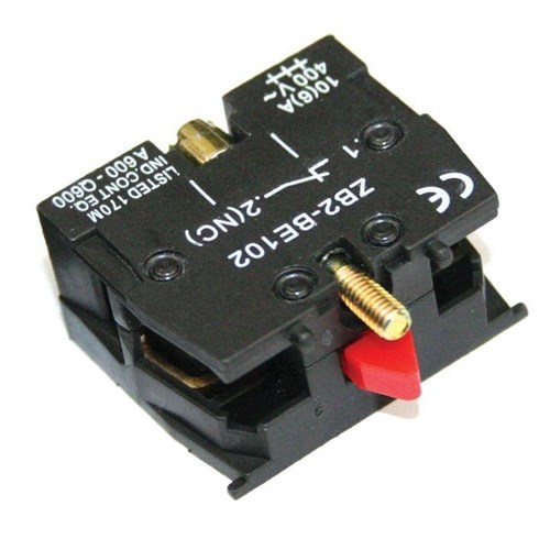 Контакт дополнительный XB-2 NC красн. EKF pbn-xb-2-nc 145906 - фото 16608862