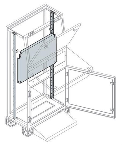 Плата монтажная 2000х1000мм ABB EA2010 1074828 - фото 16609480