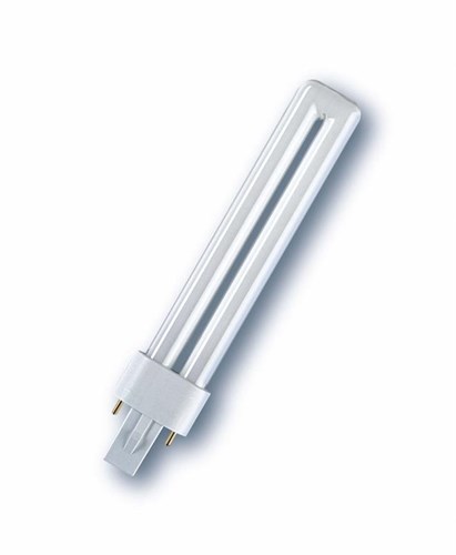 Лампа люминесцентная компактная DULUX S 9Вт/830 G23 OSRAM 4099854123528 1754472 - фото 16612259
