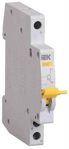 Контакт состояния КС47 новая серия на DIN-рейку IEK MVA01D-KS-1 306844 - фото 16614101