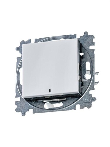 Выключатель 1-кл. СП Levit IP20 с подсветкой бел./дым. черн. ABB 2CHH590146A6062 1311934 - фото 16615362