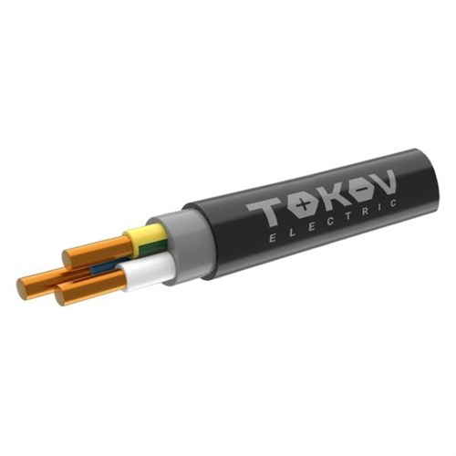 Кабель TOKOV ELECTRIC ППГнг(А)-HF 3х4 ОК (N PE) 0.66кВ (м) ТХМ00409115 1871906 - фото 16617179