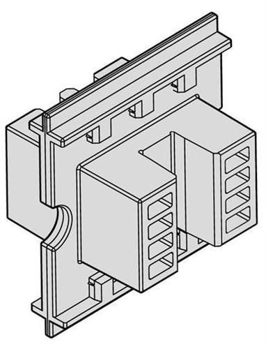 Держатель шины медной L=50мм (уп.24шт) ABB 1STQ007426A0000 336713 - фото 16618590