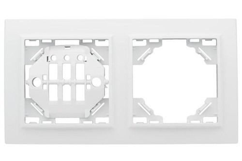 Рамка 2-м Минск горизонтальная бел. Basic EKF ERM-G-302-10 453859 - фото 16627875