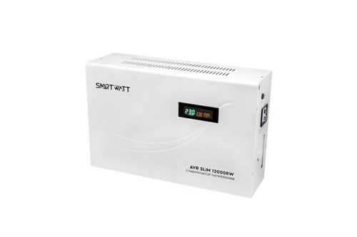 Стабилизатор напряжения настенный SMARTWATT AVR SLIM 12000RW 1824899 - фото 16646626