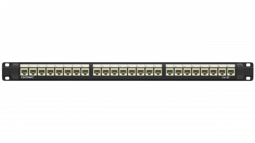 Патч-панель 19дюйм 1UCAT5E 24 модуля RJ45 неэкранированная DKC RN5PPU24 1359286 - фото 16650080