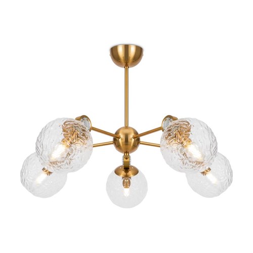 Светильник Mellow 40Вт E14х5 IP20 подвесной Freya FR5264PL-05BS 1950302 - фото 16672643