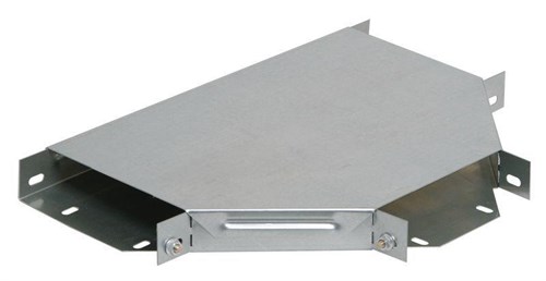 Ответвитель для лотка Т-образ. горизонт. 400х50 с кр. IEK CLP1T-050-400 211193 - фото 16673055
