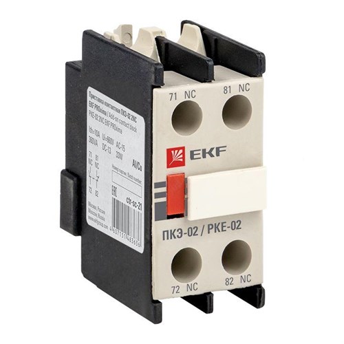 Приставка контактная ПКЭ-02 2НЗ EKF ctr-sc-21 125863 - фото 16673133