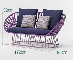 Минималистичный арт-диван для улицы ComfortA CMF0001259 - фото 16673625