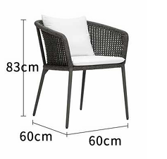 Минималистичный уличный стул для отдыха ComfortA CMF0001270 - фото 16673662