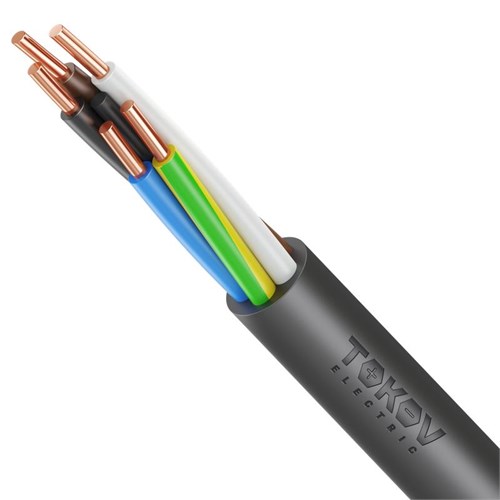 Кабель TOKOV ELECTRIC ВВГнг(А)-LSLTx 5х6 ОК (N PE) 0.66кВ (м) УТ000030903 1945415 - фото 16673915