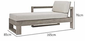 Скандинавский минималистичный уличный шезлонг ComfortA CMF0001339 - фото 16676295