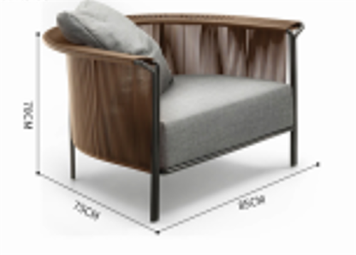 Новое китайское минималистичное уличное кресло ComfortA CMF0001417 - фото 16676645