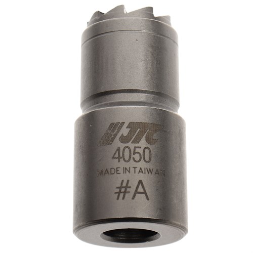 JTC-4922 - Фиксатор шкива генератора 3/8"хMIO/12ммх31T (внешний диаметр 14мм) JTC -  
Специально предназначен для фиксации шкива и откручивании центральных болтов для снятия клинового приводного ремня генератора 
 Размер: 3/8&quot;, xMIO/12 мм. x 31T (в JTC-4922 - фото 16678294