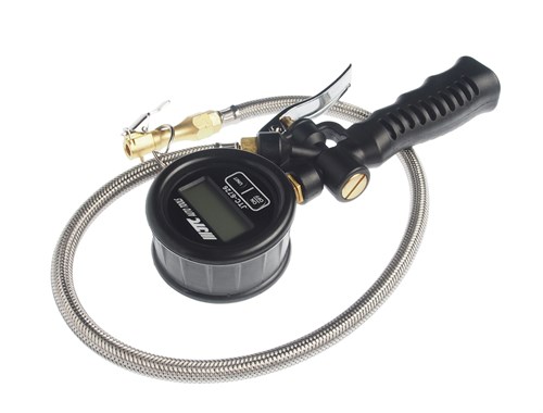 JTC-6726 - Манометр шинный 10Bar 150PSI цифровой 3-х функциональный JTC - 
Манометр с рукоятью и ручным клапаном.
Выполняет три функции: проверка давления, сбрасывает давление до нужного значения, накачивает до нужного значения.
Цифровой манометр 60 мм JTC-6726 - фото 16678490