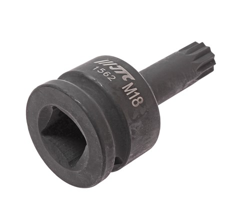 JTC-1562 - Головка для демонтажа ступицы с насадкой 3/4" М18 SPLINE L=88мм (VW AUDI) ударная задней полуоси JTC -  
  Специально предназначена для снятия/установки болтов задней полуоси.
  Применение: Фольксваген (Volkswagen), Ауди (Audi).   
  Длина:  JTC-1562 - фото 16679862
