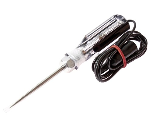 JTC-1704 - Индикатор напряжения 6-24V JTC - Комплектация

Индикатор напряжения -1 шт.


Описание

Используется для обнаружения обрывов, коротких замыканий, теста предохранителей, реле и т.п.
Применяется для тестирования напряжения 6, 12, 24В.
Изм JTC-1704 - фото 16680300