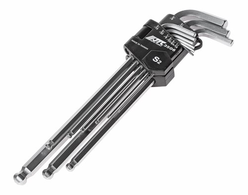 JTC-3506 - Набор ключей шестигранных 1/16-3/8" удлиненных с шаром 9 предметов JTC - Набор ключей шестигранных с шаром JTC 9 предметов

Описание

	Применяется в местах, где затруднен прямой доступ.
	Специальная конструкция с шаровидным наконечником по JTC-3506 - фото 16681870