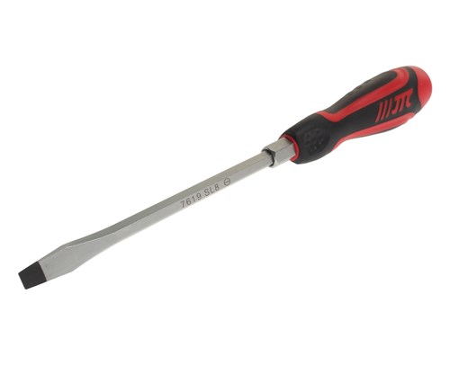 JTC-7701 - Отвертка с гибким стержнем 1/4" квадрат JTC - 
Гибкий стержень применяется для работы с шестигранными болтами, винтами, гайками и хомутами на шлангах.
Двухцветная ручка изготовлена из полипропилена и ТПВ полимера для предотвращения возникновени JTC-7701 - фото 16682004