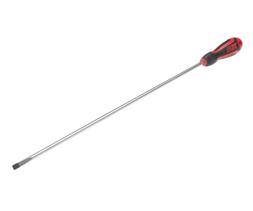 JTC-7605 - Отвертка шлицевая SL 5.5х300мм усиленная (сталь Cr-Mo) JTC - 
Материал: 8NCM8660.
Стержень отвертки стальной. Покрыт сатин-хромом, жало оксидировано.
Рукоятка имеет треугольную форму. Изготовлена из двухкомпонентного материала (РР + TPV). Об JTC-7605 - фото 16682035
