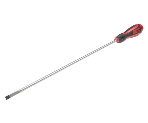 JTC-7613 - Отвертка шлицевая SL 6.5х300мм усиленная (сталь Cr-Mo) JTC - 
Материал: 8NCM8660.
Стержень отвертки стальной. Покрыт сатин-хромом, жало оксидировано.
Рукоятка имеет треугольную форму. Изготовлена из двухкомпонентного материала (РР + TPV). Об JTC-7613 - фото 16682053