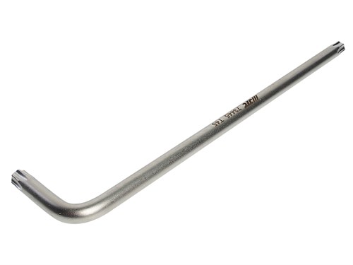 JTC-73445 - Ключ TORX Г-образный T45H удлиненный L=200мм JTC - 
Материал: SNCM8660.
Удлиненная сторона имеет отверстие.
Размер: T45(H).
Длина: 200 мм.
Ширина: 36 мм.
Количество шт. в упаковке: 10. JTC-73445 - фото 16682601