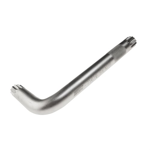 JTC-71616 - Ключ SPLINE Г-образный M16 JTC - 
Материал: S2 сталь.
Размер: M16.
Размер удлиненной части: 140 мм.
Размер короткой части: 55 мм. JTC-71616 - фото 16682606
