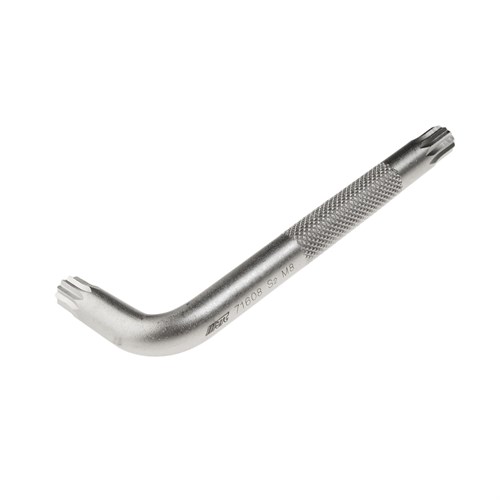 JTC-71608 - Ключ SPLINE Г-образный M8 JTC - 
Материал: S2 сталь.
Размер: M8.
Размер удлиненной части: 81 мм.
Размер короткой части: 28 мм. JTC-71608 - фото 16682610