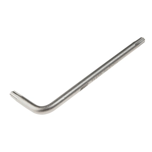 JTC-71410 - Ключ TORX Г-образный T10H с отверстием JTC - 
Материал: S2 сталь.
Размер: T10H.
Размер удлиненной части: 51 мм.
Размер короткой части: 17 мм. JTC-71410 - фото 16682613