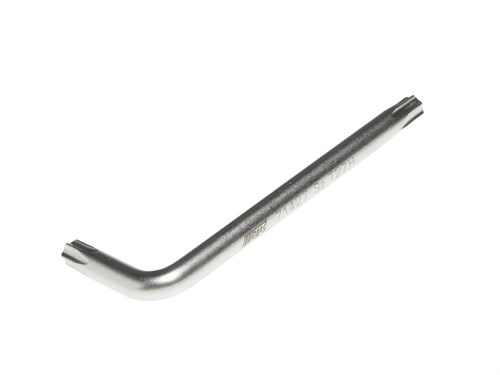 JTC-71427 - Ключ TORX Г-образный T27H с отверстием JTC - 
Материал: S2 сталь.
Размер: T27H.
Размер удлиненной части: 64 мм.
Размер короткой части: 21 мм. JTC-71427 - фото 16682638