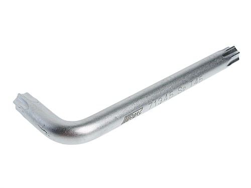 JTC-71345 - Ключ TORX Г-образный T45 L=82мм JTC - 
Материал: S2.
Размер: Т45.
Длина: 82 мм.
Ширина: 28 мм.
Количество шт. в упаковке: 10. JTC-71345 - фото 16682653