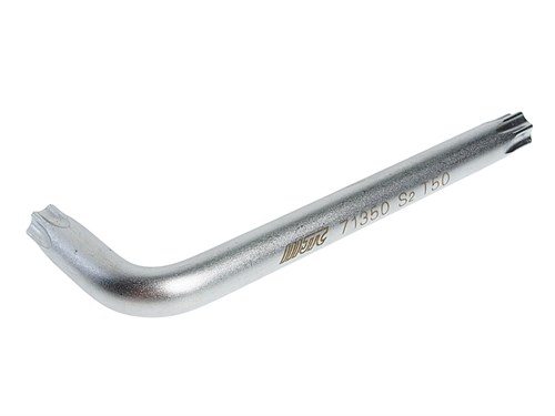 JTC-71350 - Ключ TORX Г-образный T50 L=95мм JTC - 
Материал: S2.
Размер: Т50.
Длина: 95 мм.
Ширина: 32 мм.
Количество шт. в упаковке: 10. JTC-71350 - фото 16682659