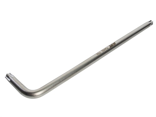 JTC-73450 - Ключ TORX Г-образный T50H удлиненный L=224мм JTC - 
Материал: SNCM8660.
Удлиненная сторона имеет отверстие.
Размер: T50(H).
Длина: 224 мм.
Ширина: 40 мм.
Количество шт. в упаковке: 5. JTC-73450 - фото 16682663