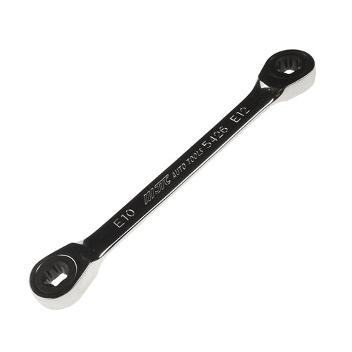 JTC-5426 - Ключ накидной TORX E10хE12 трещоточный JTC - 
72 зуба.
Инструмент изготовлен из хромованадиевой стали, обладает повышенной прочностью. Зеркальная полировка.
Размер: Е10 х Е12.
Длина: 150 мм. JTC-5426 - фото 16683718