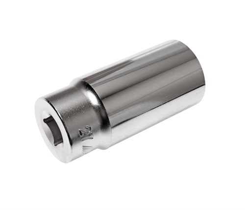 JTC-47727 - Головка торцевая 1/2" 27мм 12-ти гранная глубокая L=76мм JTC -  
  12 граней, метрический размер.
  Изготовлена из закаленной хром-ванадиевой стали. 
  Размер: 1/2&rdquo;х27 мм.
  Общая длина: 76 мм. 
  Количество в оптовой упаковке: 10 ш JTC-47727 - фото 16684087