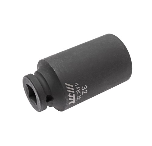 JTC-448232 - Головка торцевая 1/2" 32мм ударная глубокая L=82мм JTC - 
  6 граней, метрический размер. 
  Изготовлена из высококачественной хром-молибденовой стали. 
  Размер: 1/2&quot;х32 мм.
  Общая длина: 82 мм. 
  Количество в оптовой упаковке: 5 JTC-448232 - фото 16684090