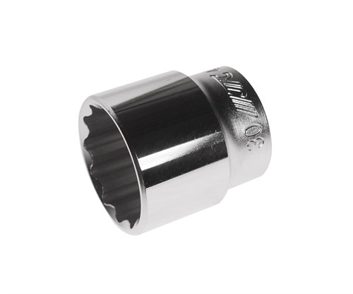 JTC-43930 - Головка торцевая 1/2" 30мм 12-ти гранная L=42мм JTC - 
12 граней, метрический размер.
Диаметр: 30 мм., ширина - 39.9 мм.
Общая длина: 42 мм.
Размер: 1/2” Dr.
Изготовлена из закаленной хром-ванадиевой стали.
Количество в оптовой упаковке: JTC-43930 - фото 16684119