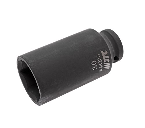 JTC-448230 - Головка торцевая 1/2" 30мм ударная глубокая L=82мм JTC - 
  6 граней, метрический размер. 
  Изготовлена из высококачественной хром-молибденовой стали. 
  Размер: 1/2&quot;х30 мм.
  Общая длина: 82 мм. 
  Количество в оптовой упаковке: 5 JTC-448230 - фото 16684131