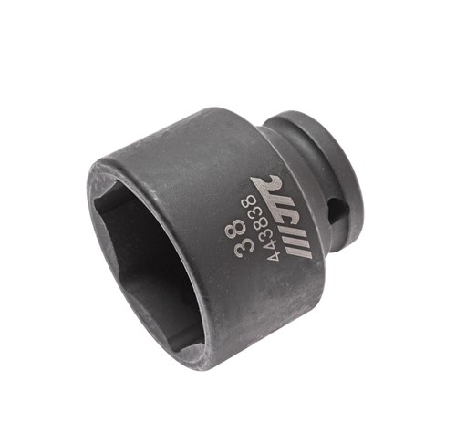 JTC-443838 - Головка торцевая 1/2" 38мм ударная L=48мм JTC - 
  6 граней, метрический размер. 
  Изготовлена из высококачественной хром-молибденовой стали. 
  Размер: 1/2&quot;х38 мм.
  Общая длина: 48 мм. 
  Количество в оптовой упаковке: 5 шт. и 50 JTC-443838 - фото 16684172