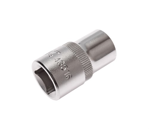 JTC-43516 - Головка торцевая 1/2" TORX E16 L=38мм JTC - 
  Изготовлена из закаленной хром-ванадиевой стали. 
  Размер: 1/2&rdquo;хE16.
  Общая длина: 38 мм. 
  Количество в оптовой упаковке: 10 шт. и 200 шт. 
  Габаритные размеры: 38/22/22 мм. (Д/Ш/В JTC-43516 - фото 16684173