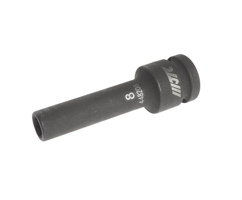 JTC-448208 - Головка торцевая 1/2" 8мм ударная глубокая L=82мм JTC - 
6 граней, метрический размер.
Диаметр: 8 мм., ширина - 14 мм.
Общая длина: 82 мм.
Размер: 1/2” Dr.
Изготовлена из высококачественной хром-молибденовой стали.
Количество в оптовой  JTC-448208 - фото 16684191