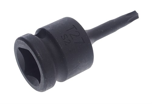 JTC-446027 - Головка торцевая 1/2" TORX T27 ударная d=25мм L=60мм JTC - 
Материал: SNCM 8660.
1/2" DR.
Длина: 60 мм.
Размер: Т27.
Кол-во в оптовой упаковке: 10 шт. JTC-446027 - фото 16684259