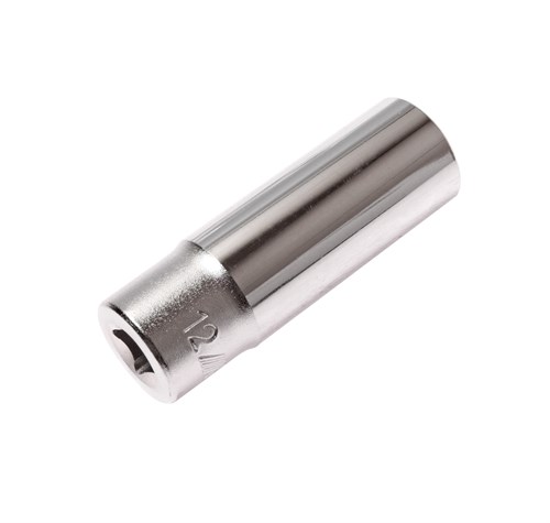 JTC-25212 - Головка торцевая 1/4" 12мм глубокая L=50мм JTC - 
  6 граней, метрический размер. 
  Изготовлена из закаленной хром-ванадиевой стали.    
  Размер: 1/4&rdquo;х12 мм.
  Общая длина: 50 мм.    
  Количество в оптовой упаковке: 20 шт. и 200  JTC-25212 - фото 16684264