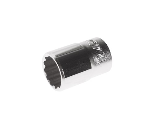 JTC-22612 - Головка торцевая 1/4" 12мм 12-ти гранная L=25мм JTC - 
12 граней, метрический размер.
Диаметр: 12 мм., ширина - 16.9 мм.
Общая длина: 25 мм.
Размер: 1/4” Dr.
Изготовлена из закаленной хром-ванадиевой стали.
Количество в оптовой упаковке: JTC-22612 - фото 16684316